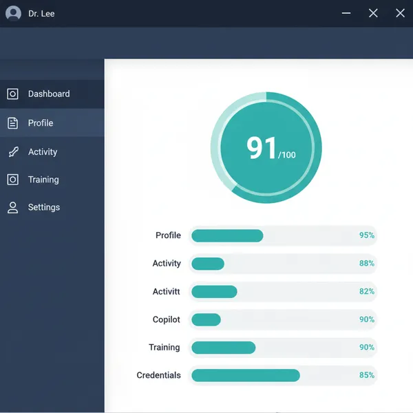 Health Score profesional de Rosa
